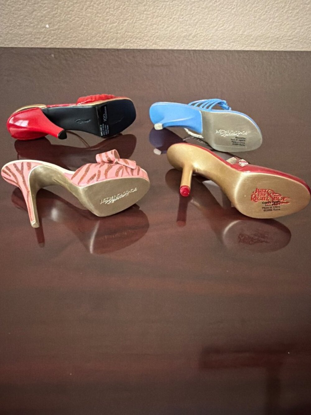 Lot 4 Just the Right Shoe By Raine Mini Shoe Figurines NEW w/Boxes/COA/Cards - Picture 11 of 14